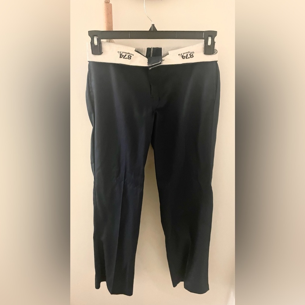 Navy Dickies 874 Original Fit Pants